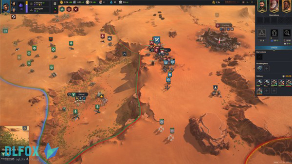 دانلود نسخه فشرده بازی Dune Spice Wars برای PC