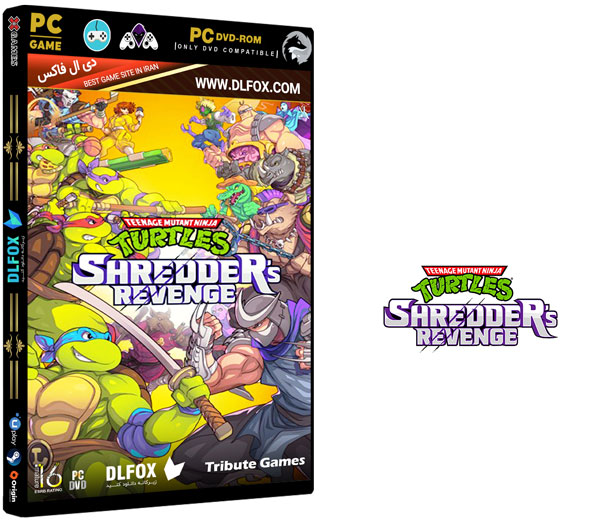 دانلود نسخه فشرده بازی TEENAGE MUTANT NINJA TURTLES: SHREDDERS REVENGE برای PC