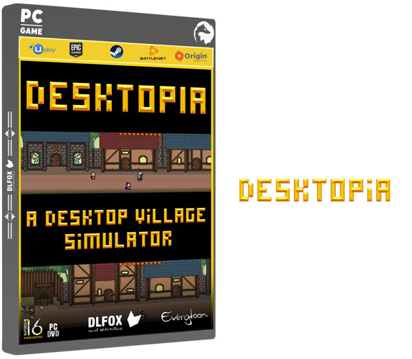 دانلود نسخه فشرده بازی Desktopia: A Desktop Village Simulator برای PC
