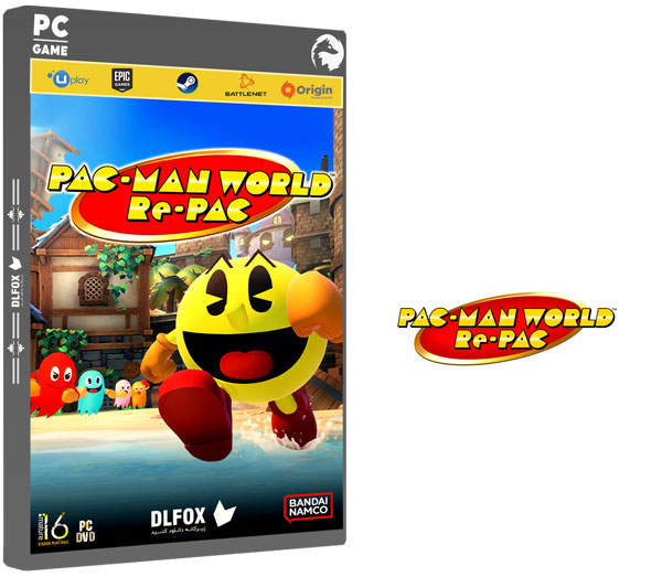 دانلود نسخه فشرده بازی PAC-MAN WORLD Re-PAC برای PC