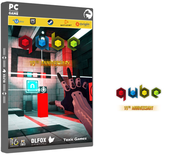 دانلود نسخه فشرده بازی Q.U.B.E. 10th Anniversary برای PC