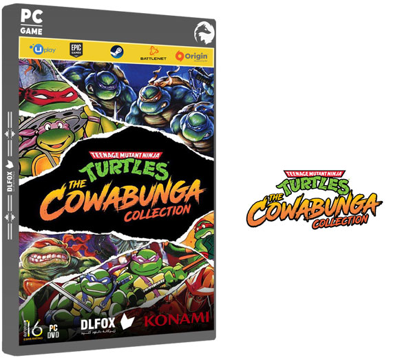 دانلود نسخه فشرده بازی TEENAGE MUTANT NINJA TURTLES: THE COWABUNGA COLLECTION برای PC