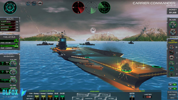 دانلود نسخه فشرده بازی CARRIER COMMANDER برای PC