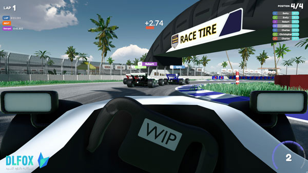 دانلود نسخه فشرده بازی RaceLeague برای PC