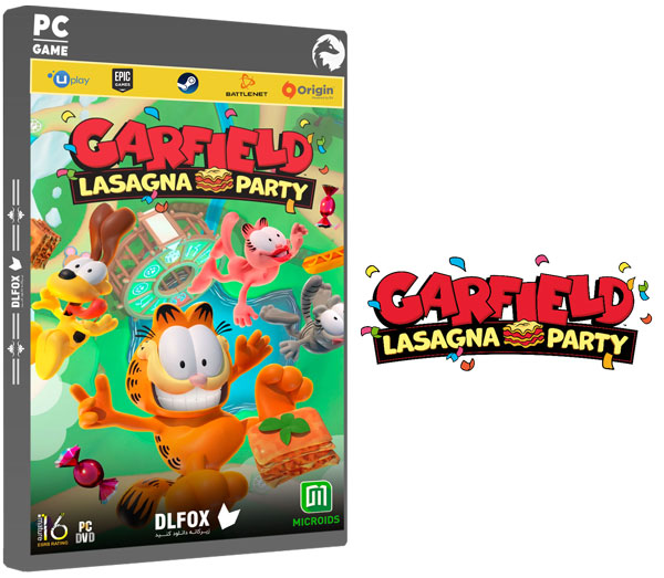 دانلود نسخه فشرده بازی Garfield Lasagna Party برای PC