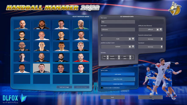 دانلود نسخه فشرده بازی Handball Manager 2022 برای PC