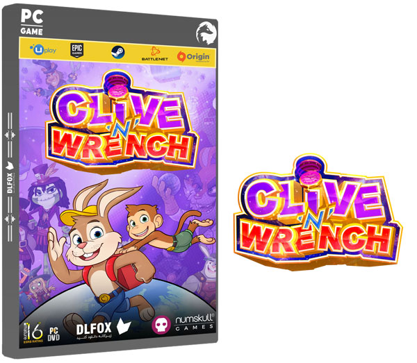 دانلود نسخه فشرده بازی Clive ‘N’ Wrench برای PC