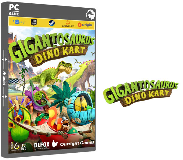 دانلود نسخه فشرده بازی Gigantosaurus: Dino Kart برای PC