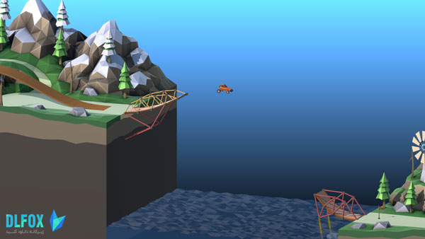 دانلود نسخه فشرده بازی Poly Bridge 2 برای PC