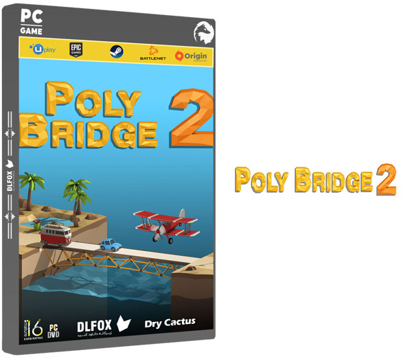 دانلود نسخه فشرده بازی Poly Bridge 2 برای PC
