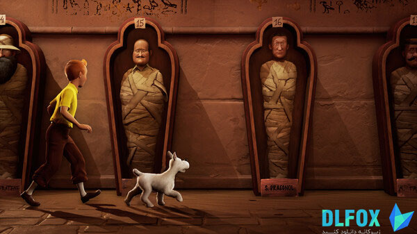 دانلود نسخه فشرده Tintin Reporter : Cigars of the Pharaoh برای PC