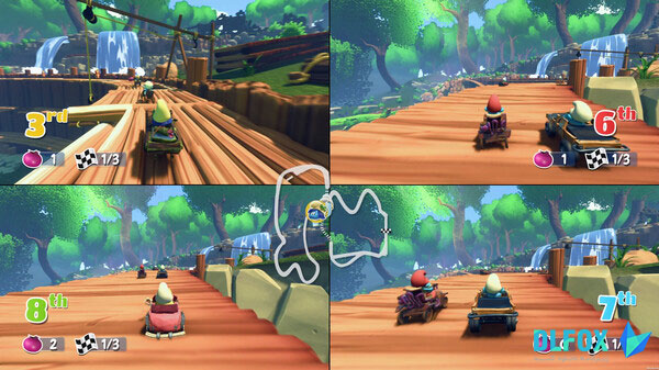 دانلود نسخه فشرده بازی Smurfs Kart برای PC