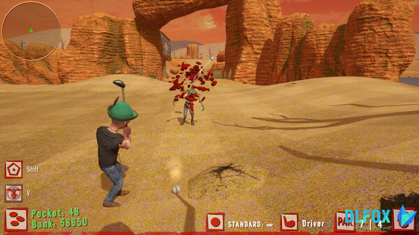 دانلود نسخه فشرده بازی Golf VS Zombies برای PC