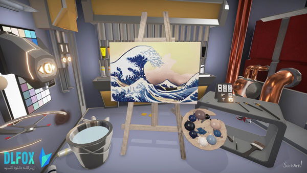 دانلود نسخه فشرده SuchArt: Genius Artist Simulator برای PC