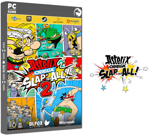 دانلود نسخه فشرده Asterix & Obelix Slap Them All! 2 برای PC