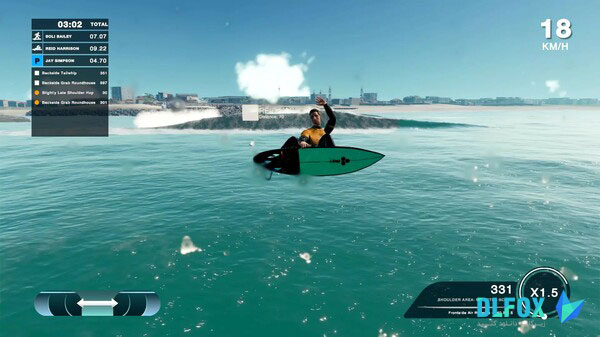 دانلود نسخه فشرده بازی Barton Lynch Pro Surfing برای PC
