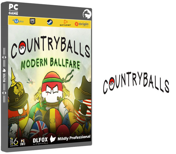 دانلود نسخه فشرده Countryballs: Modern Ballfare برای PC