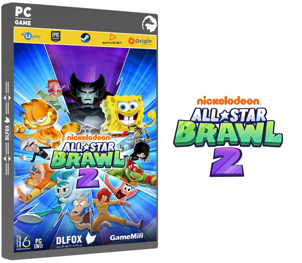 دانلود نسخه فشرده Nickelodeon All-Star Brawl 2 برای PC