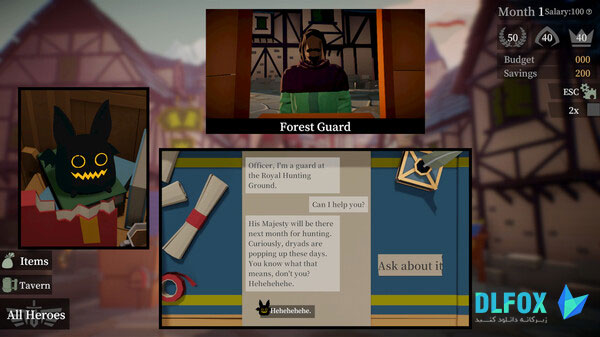 دانلود نسخه فشرده بازی A guard walks into a tavern برای PC
