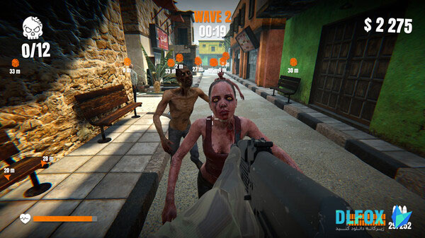 دانلود نسخه فشرده بازی Favela Zombie Shooter برای PC