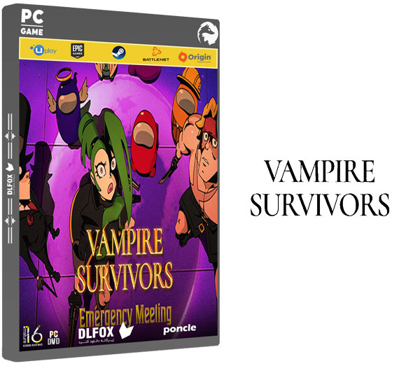 دانلود نسخه نهایی بازی Vampire Survivors: Emergency Meeting برای PC