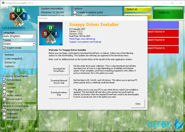 دانلود نسخه نهایی نرم افزار Snappy Driver Installer V1.23.9
