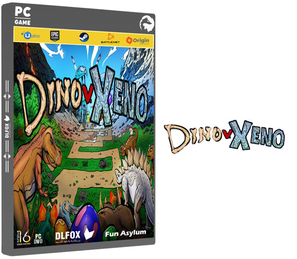 دانلود نسخه فشرده بازی Dino V. Xeno – Tower Defense برای PC