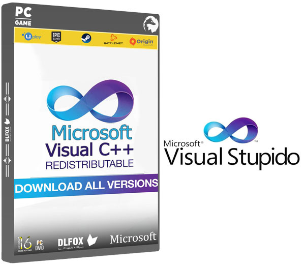 دانلود کامل ترین پک نرم افزارهای Microsoft Visual C++ 2002-2022