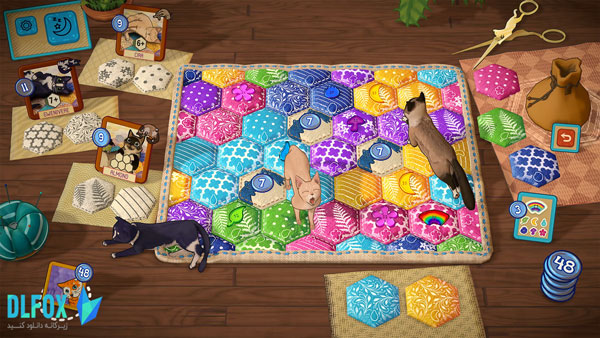 دانلود نسخه فشرده بازی Quilts and Cats of Calico برای PC