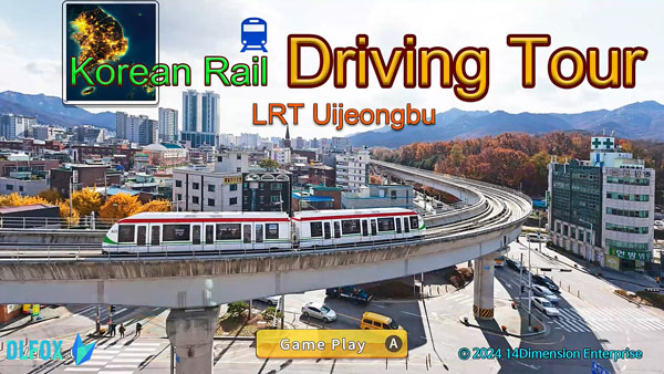 دانلود نسخه فشرده بازی Korean Rail Driving Tour-LRT Uijeongbu برای PC